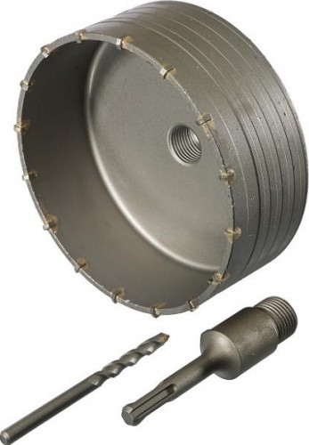 Коронка буровая SDS-plus Sturm 9018-SDS-HD150 кольцевая 150 мм (с центр. cверлом, хвостовик) - изображение 5