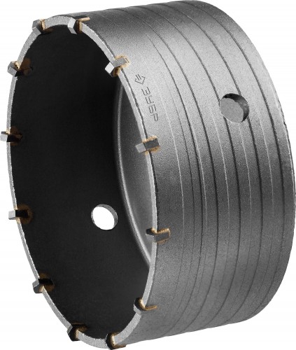 Коронка буровая SDS-plus ЗУБР ПРОФЕССИОНАЛ по бетону без державки, 125 мм, посадка м22 29180-125