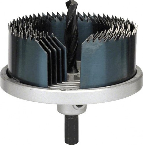 Коронка по дереву BOSCH 60-92 ММ 5шт пильные венцы 2607019451 - изображение 3