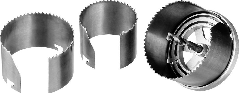 Коронка по дереву ЗУБР ЭКСПЕРТ пила сегментная наборная 3 полотна 29595-H3-42