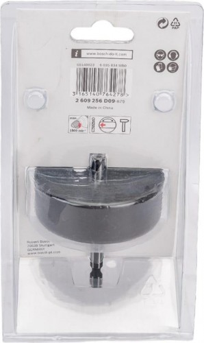 Коронка универсальная BOSCH 70мм для спотов 2609256D09 - изображение 2