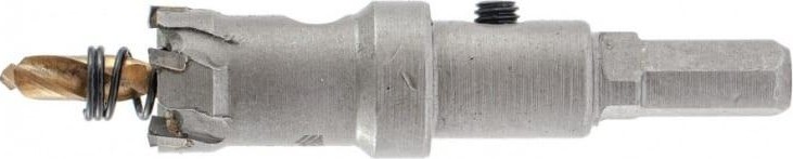 Коронка универсальная Denzel 19 мм по металлу твердосплавная 724001 - изображение 2