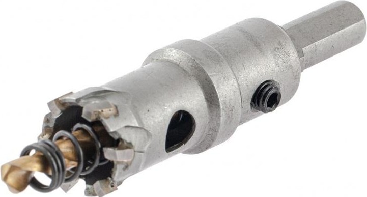 Коронка универсальная Denzel 20 мм по металлу твердосплавная 724002