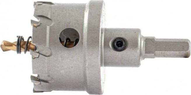 Коронка универсальная Denzel 47 мм по металлу твердосплавная 724015