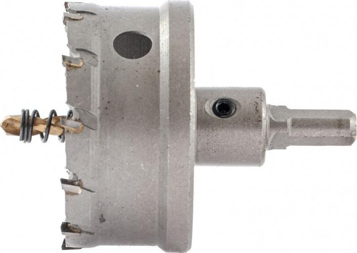 Коронка универсальная Denzel 68 мм по металлу твердосплавная 724019