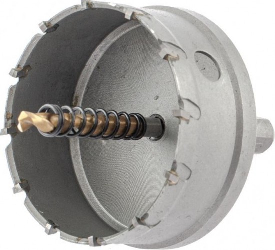 Коронка универсальная Denzel 73 мм по металлу твердосплавная 724021 - изображение 2