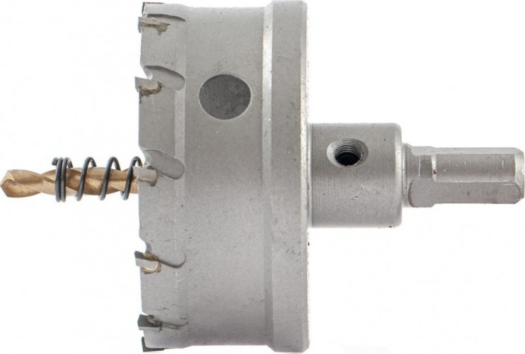 Коронка универсальная Denzel 73 мм по металлу твердосплавная 724021