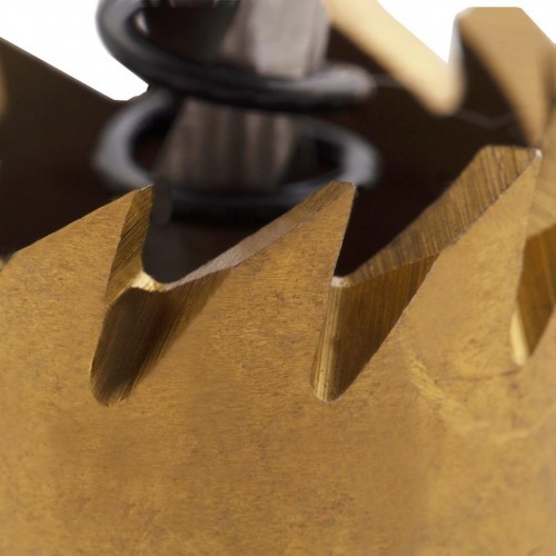 Коронка универсальная Denzel HSS, 21 мм по металлу нитридтитановое покрытие 724102 - изображение 3