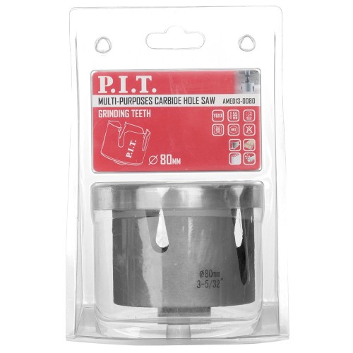 Коронка универсальная P.I.T. AMED13-0080 80x60мм - изображение 2