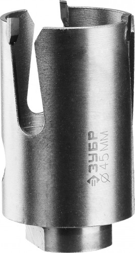 Коронка универсальная ЗУБР ПРОФЕССИОНАЛ проуниверсал 45 мм, с твердосплавными резцами 29514-45