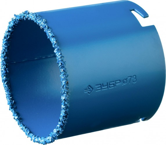 Коронка универсальная ЗУБР ПРОФЕССИОНАЛ c карбид-вольфрамовым нанесением, 73 мм 33350-73_z01