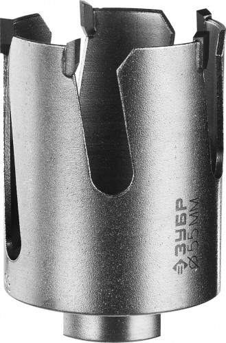 Коронка универсальная ЗУБР ПРОФЕССИОНАЛ проуниверсал 55 мм, с твердосплавными резцами 29514-55