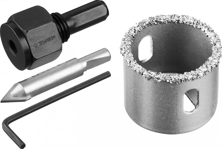 Коронка универсальная ЗУБР ПРОФЕССИОНАЛ  c карбид-вольфрамовым нанесением, 32 мм 33360-032_z01 - изображение 2