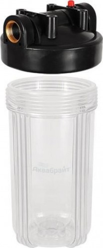 Корпус фильтра АКВАБРАЙТ АБФ-20ББ-ПР прозрачный 1" - изображение 2