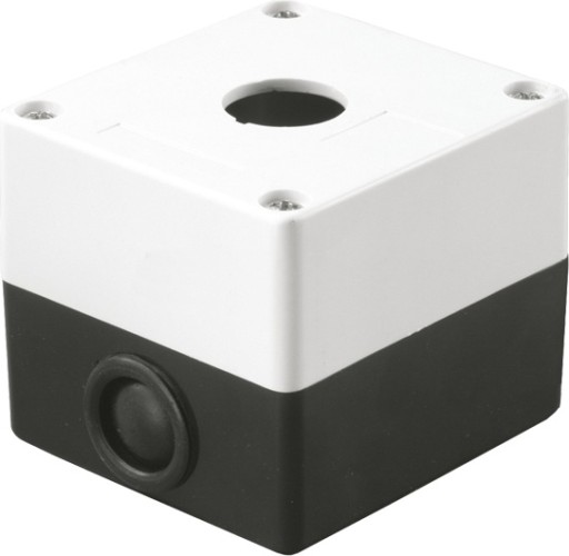 Корпус поста для кнопок управления IEK КП 101  место белый BKP10-1-K01