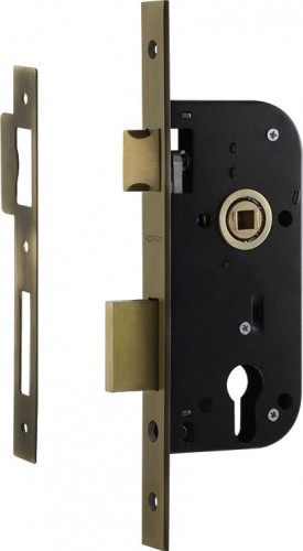 Корпус замка врезного НОРА-М КЗВ-100 "Старая бронза" 17192