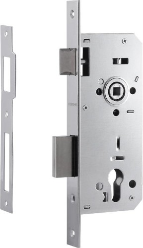 Корпус замка врезного НОРА-М КЗВ-102 45 мм "Хром" 5278