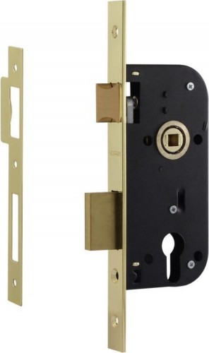 Корпус замка врезного НОРА-М КЗВ-100 "Золото" 5268