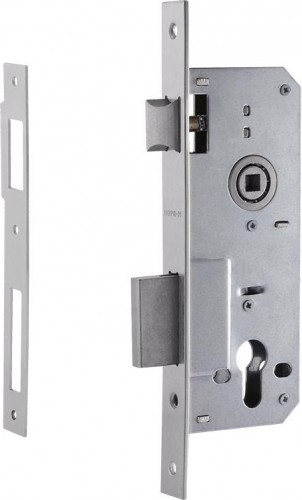 Корпус замка врезного НОРА-М КЗВ-102 40мм "Хром" 14787