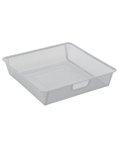 Корзина ПРАКТИК HOME GBM 45х10 мелкосетчатая, белая S70199311101