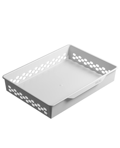 Корзина ПРАКТИК HOME GBP 60х10 пластиковая, белая S70199322101