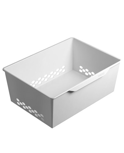 Корзина ПРАКТИК HOME GBP 60х20 пластиковая, белая S70199322201