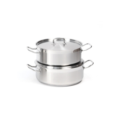 КОТЕЛ 10л низкий нерж.тройное дно d=320 h=120, ИНДУКЦИЯ - изображение 2