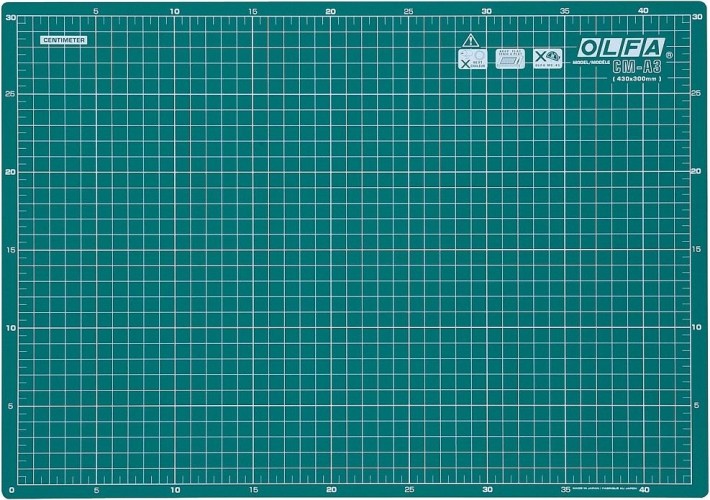 Коврик непрорезаемый Olfa OL-CM-A3 защитный, формат А3 - изображение 2