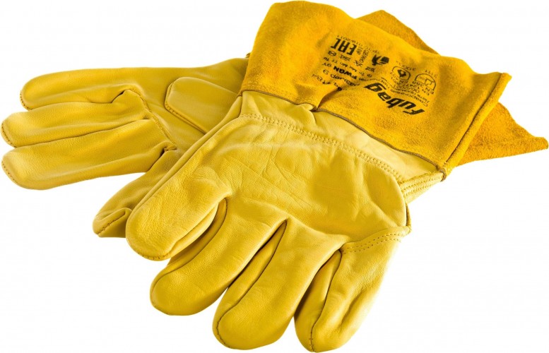 Краги сварщика FUBAG FWGN 9Y для TIG сварки, желтые 641184