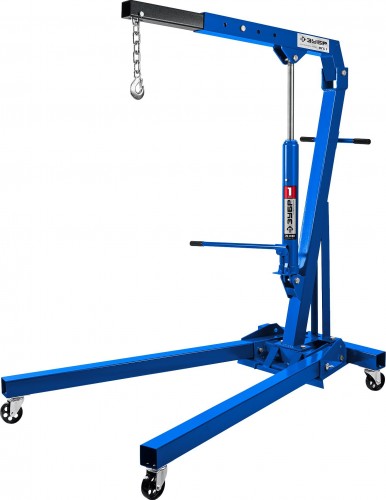 Кран гидравлический складной ЗУБР Профессионал КГС-1 1т  25-2060 мм 43011-1