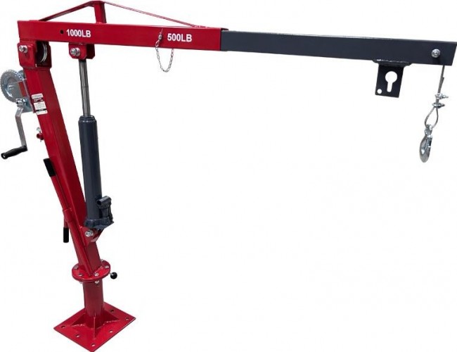 Кран гидравлический СОРОКИН 0,45 т поворот 360° 8.6