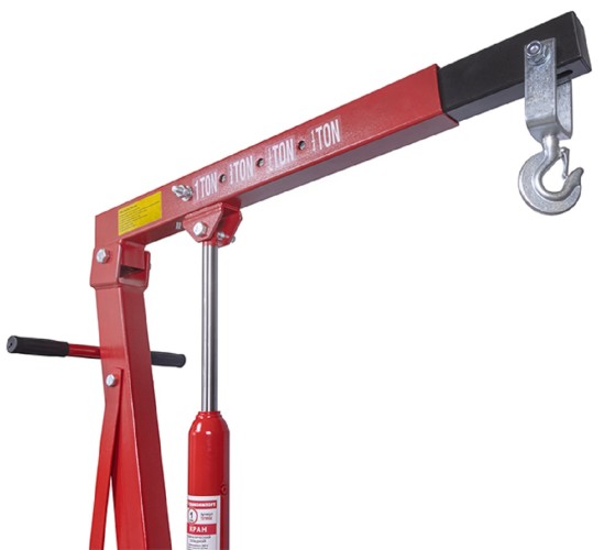 Кран гидравлический СТАНКОИМПОРТ T31002 складной, 1 т. - изображение 2