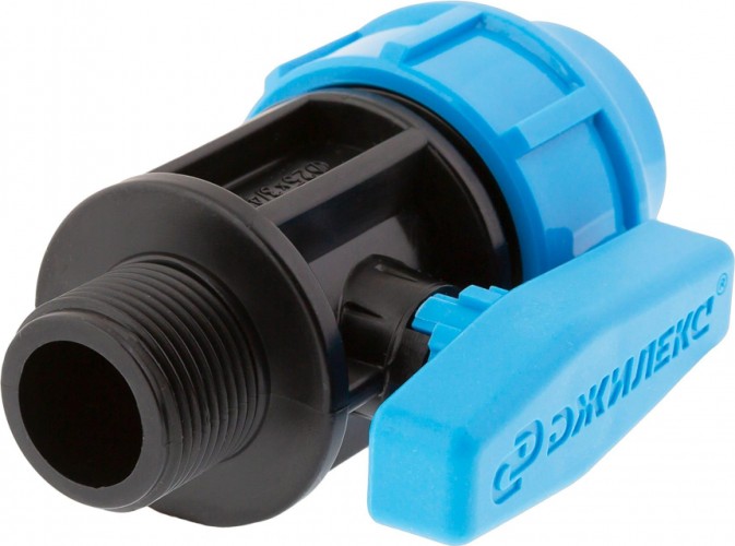 Кран шаровой ДЖИЛЕКС 25 х 3/4" с наружной трубной резьбой 9365 9365