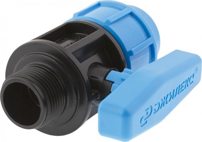 Кран шаровой ДЖИЛЕКС 32 х 1" с наружной трубной резьбой 9366 9366