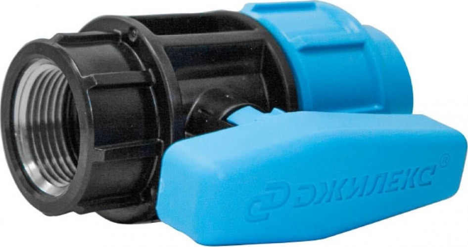 Кран шаровой ДЖИЛЕКС 32 x 1” ПРО с внутренней трубной резьбой 9166