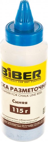 Краска разметочная Biber 43 202 порошковая, синяя (0,115кг) тов-048259