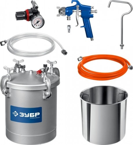 Красконагнетательный бак ЗУБР KNB-10 Профессионал  06464 - изображение 2