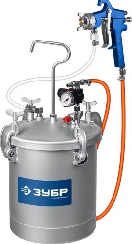 Красконагнетательный бак ЗУБР KNB-10 Профессионал  06464