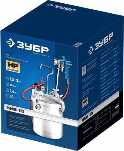 Красконагнетательный бак ЗУБР KNB-10 Профессионал  06464 - изображение 3