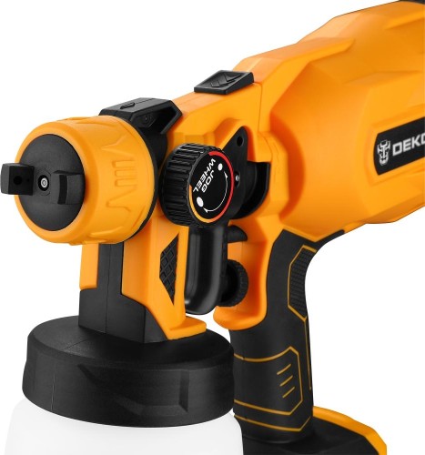 Краскопульт аккумуляторный DEKO DKSG20K2 20В, 2*2,0 Ач 063-4020 - изображение 2