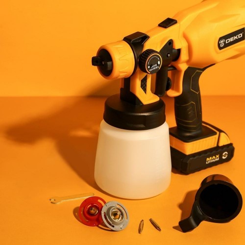 Краскопульт аккумуляторный DEKO DKSG20K2 20В, 1*2,0 Ач 063-4180 - изображение 3