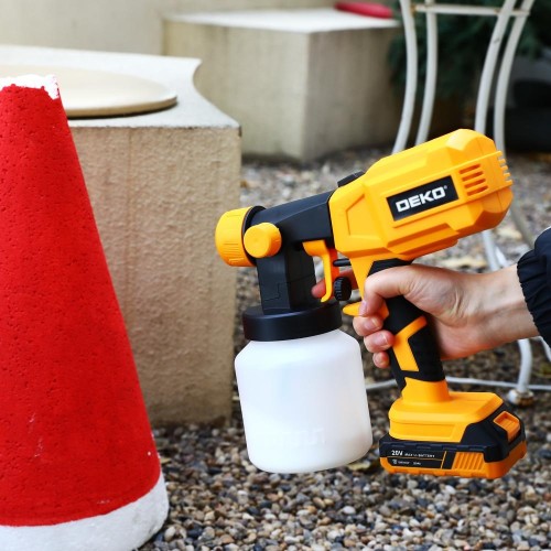 Краскопульт аккумуляторный DEKO SG20DK 20В, 1x3.0 Ач 083-1133 - изображение 3