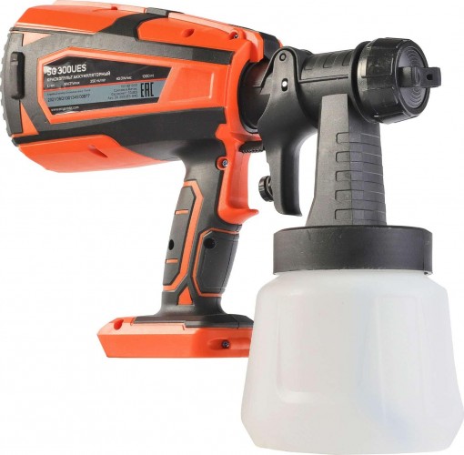 Краскопульт аккумуляторный PATRIOT SG 300 UES без АКБ и ЗУ 100301300 - изображение 4