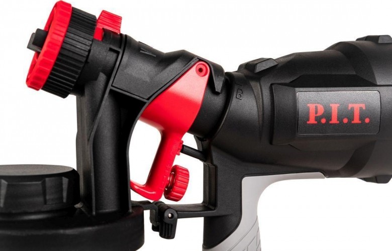 Краскопульт аккумуляторный P.I.T. PSG20H-900A solo (без АКБ и ЗУ) на системе OnePower PSG20H-900A - изображение 3