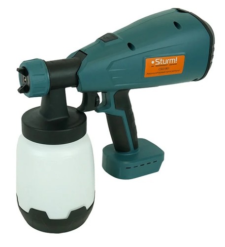 Краскопульт аккумуляторный Sturm CSG1801 без АКБ и ЗУ