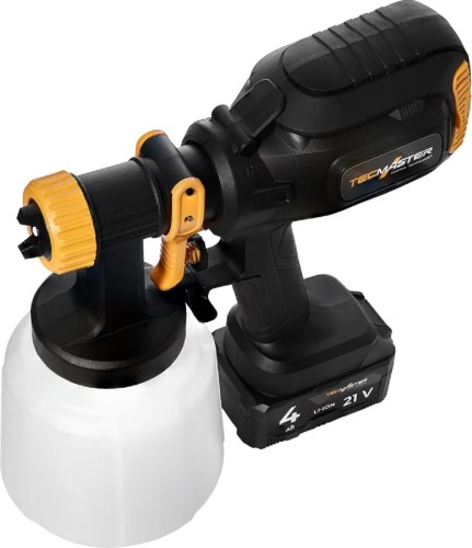 Краскопульт аккумуляторный TECMASTER T1250, 21V, 4,0Ah, Li-ion 1231250 - изображение 3