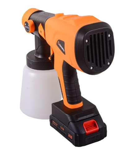 Краскопульт аккумуляторный ВИХРЬ АКП-20 Li (3.0 Ач) 72/17/5 - изображение 2