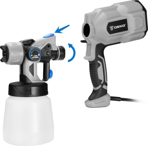 Краскопульт электрический DEKO SG620DK PRO 800 мл 083-1132 - изображение 2