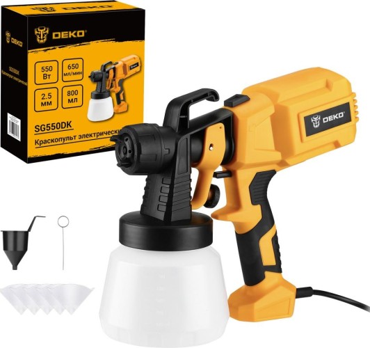 Краскопульт электрический DEKO SG550DK 083-1131