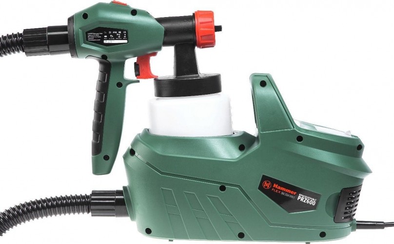 Краскопульт электрический Hammer PRZ600 800мл 146-009 - изображение 3